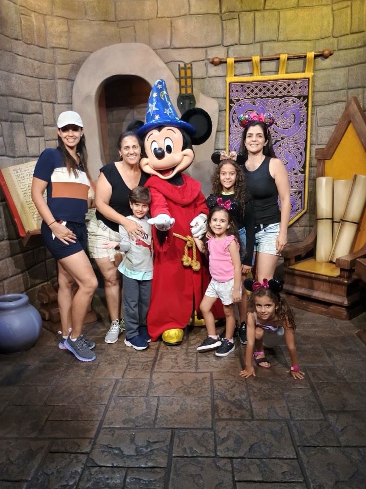 Família atendida pela EasyGoing em Orlando
