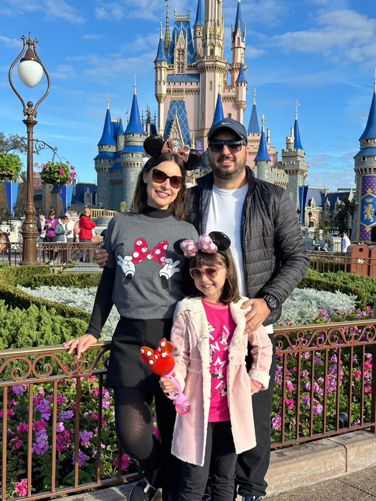 Família atendida pela EasyGoing em Orlando