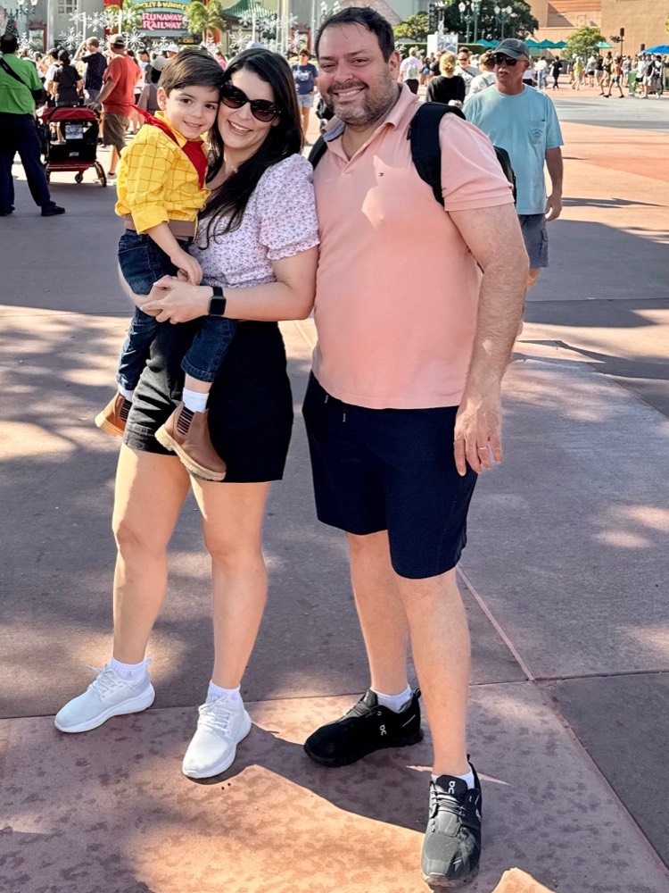 Família atendida pela EasyGoing em Orlando