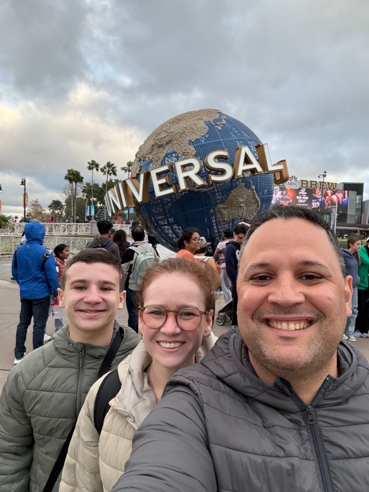 Família atendida pela EasyGoing em Orlando